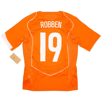 2025 Netherlands Nike 2004 Reissue Player Issue Home Shirt Robben #19 (M)