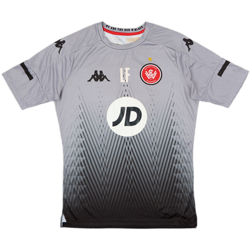 2020-21 Western Sydney Wanderers Staff Issue Kappa Training Shirt LF - 7/10 - (S)