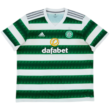 2022-23 Celtic Home Shirt - 6/10 - (XXL)