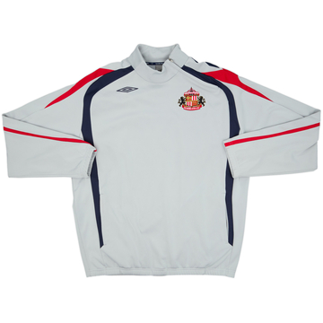 2007-08 Sunderland Umbro 1/4 Zip Drill Top - 8/10 - (XXL)
