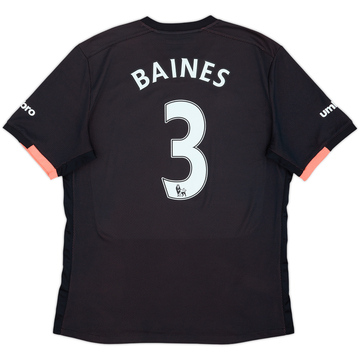 2016-17 Everton Away Shirt Baines #3 - 8/10 - (L)