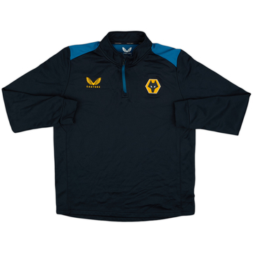 2022-23 Wolves Castore 1/4 Zip Drill Top - 8/10 - (M)