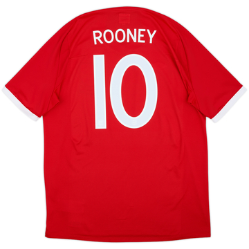 2010-11 England Away Shirt Rooney #10 - 10/10 - (XL)