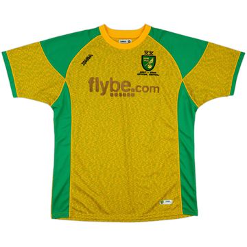 2007-08 Norwich Special Edition Home Shirt - 7/10 - (3XL)