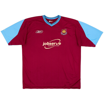 2003-05 West Ham Home Shirt - 6/10 - (XL)