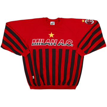 1990-91 AC Milan Le Felpe Dei Grandi Sweat Top - 8/10 - (L)