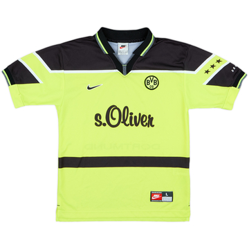 1997-98 Borussia Dortmund Home Shirt - 8/10 - (L.Boys)