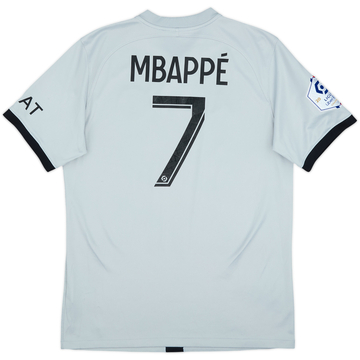 2022-23 Paris Saint-Germain Away Shirt Mbappe #7 - 8/10 - (M)
