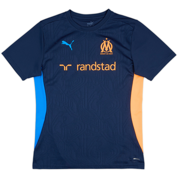 2024-25 Olympique Marseille Puma Training Shirt - 10/10 - (M)
