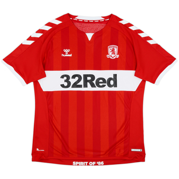 2017-18 Middlesbrough Home Shirt - 8/10 - (XXL)