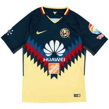 2017-18 Club America Home Shirt - 10/10 - (S)