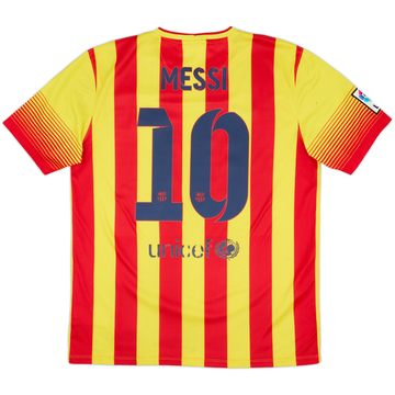 2013-15 Barcelona Away Shirt Messi #10 - 5/10 - (L)