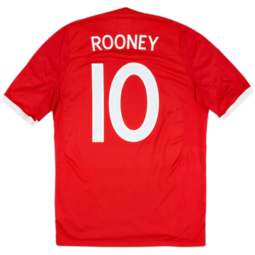 2010-11 England Away Shirt Rooney #10 - 8/10 - (M)