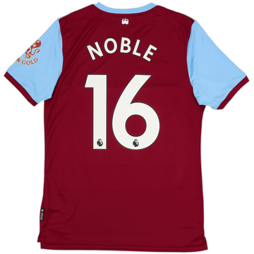 2019-20 West Ham Home Shirt Noble #16 (M)