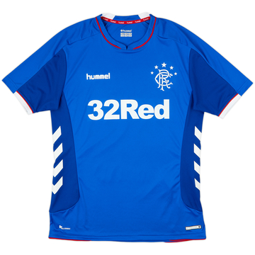 2018-19 Rangers Home Shirt - 9/10 - (L)