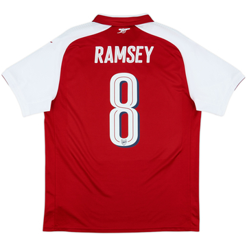 2017-18 Arsenal Home Shirt Ramsey #8 - 10/10 - (L)