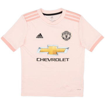 2018-19 Manchester United Away Shirt - 9/10 - (S.Boys)