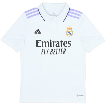 2022-23 Real Madrid Home Shirt - 8/10 - (M.Boys)