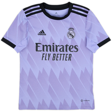 2022-23 Real Madrid Away Shirt - 8/10 - (S.Boys)