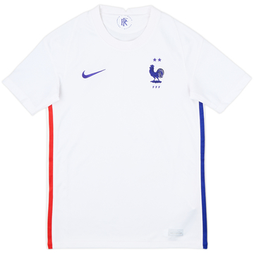 2020-21 France Away Shirt - 10/10 - (L.Boys)
