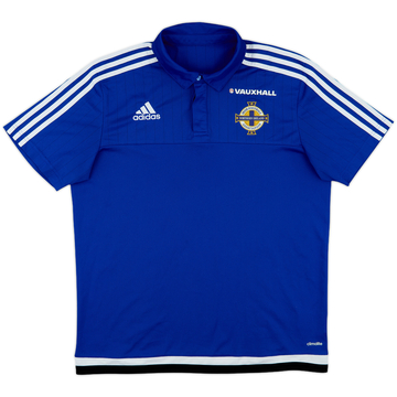 2015-16 Northern Ireland adidas Polo Shirt - 8/10 - (L)