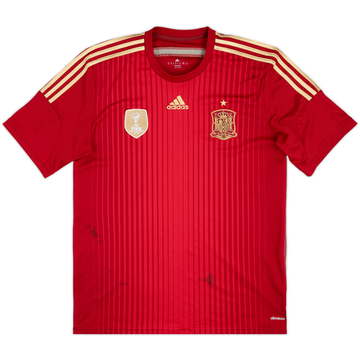 2013-15 Spain Home Shirt - 5/10 - (XL)