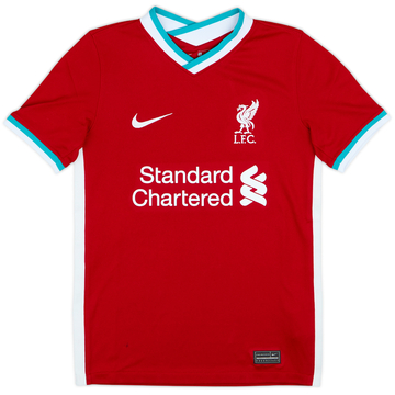 2020-21 Liverpool Home Shirt - 7/10 - (S.Boys)
