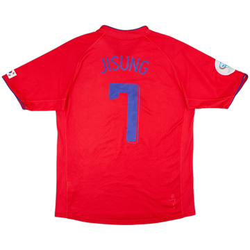 2006-08 South Korea Home Shirt Ji Sung #7 - 7/10 - (M)