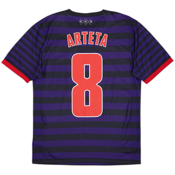 2012-13 Arsenal Away Shirt Arteta #8 - 8/10 - (S)