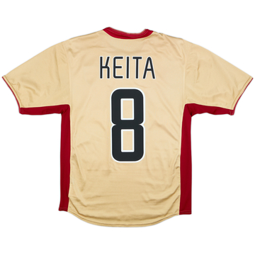 2002-03 Lens Home Shirt Keita #8 - 8/10 - (S)