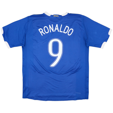 2006-07 Brazil Away Shirt Ronaldo #9 - 6/10 - (XL)