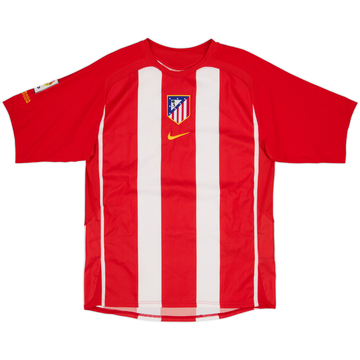 2005-06 Atletico Madrid Home Shirt - 9/10 - (M)