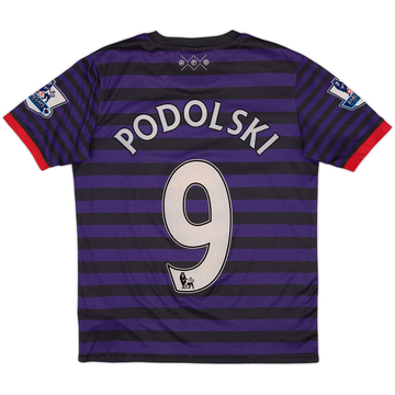 2012-13 Arsenal Away Shirt Podolski #9 - 6/10 - (L.Boys)
