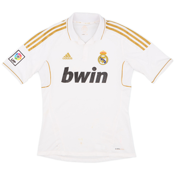 2011-12 Real Madrid Home Shirt - 4/10 - (S)