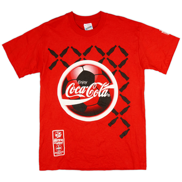 1996 Coca Cola 'Euro 96 England' Leisure Shirt - 9/10 - (M)