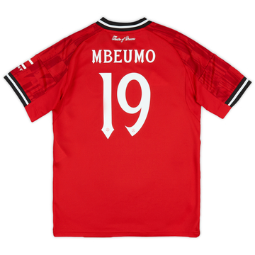2025-26 Manchester United Home Shirt Mbeumo #19 (KIDS)