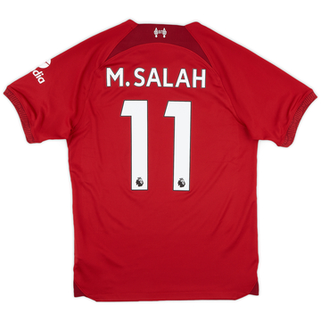 2022-23 Liverpool Home Shirt Salah #11 - 8/10 - (S)