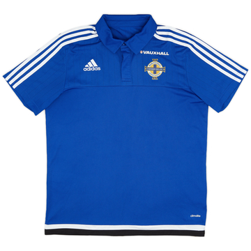 2016-17 Northern Ireland adidas Polo Shirt - 9/10 - (L)