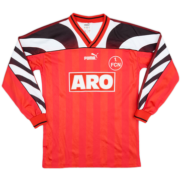 1995-96 Nurnberg Home L/S Shirt - 9/10 - (XS)
