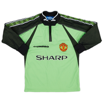 1998-99 Manchester United GK Shirt - 6/10 - (6-7 Years)