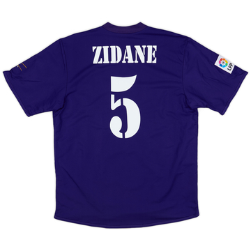 2001 Real Madrid Third Shirt Zidane #5 (L)