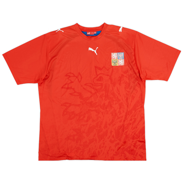 2006-08 Czech Republic Basic Home Shirt - 7/10 - (XL)