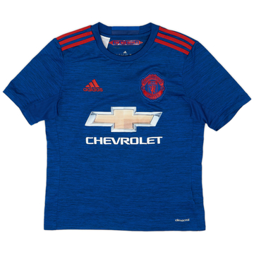 2016-17 Manchester United Away Shirt - 9/10 - (L.Boys)
