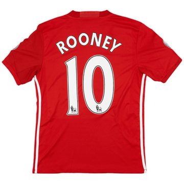 2016-17 Manchester United Home Shirt Rooney #10 - 6/10 - (S)