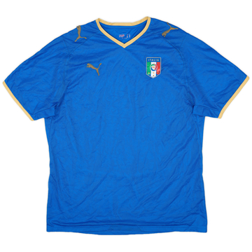 2007-08 Italy Home Shirt - 7/10 - (XL)