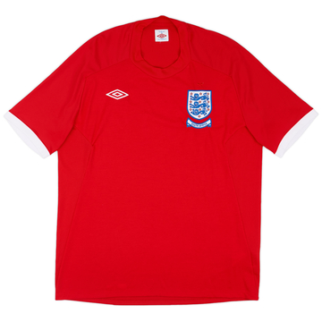 2010-11 England 'South Africa' Away Shirt - 9/10 - (XL)