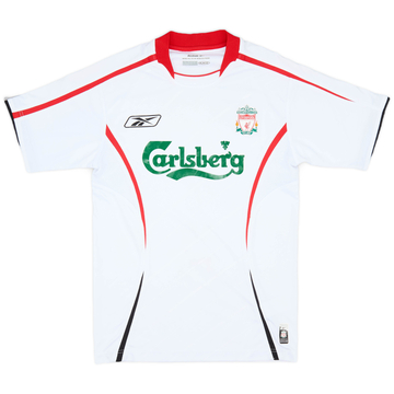 2005-06 Liverpool Away Shirt - 9/10 - (XS)