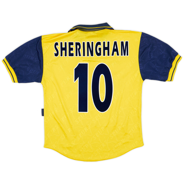 1995-97 Tottenham Third Shirt Sheringham #10 - 5/10 - (S)