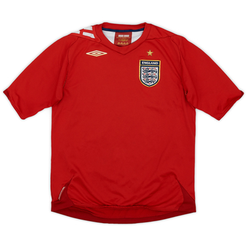 2006-08 England Away Shirt - 8/10 - (L.Boys)