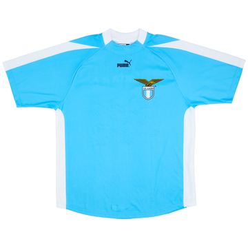 2003-04 Lazio 'Signed' Basic Home Shirt - 9/10 - (L)